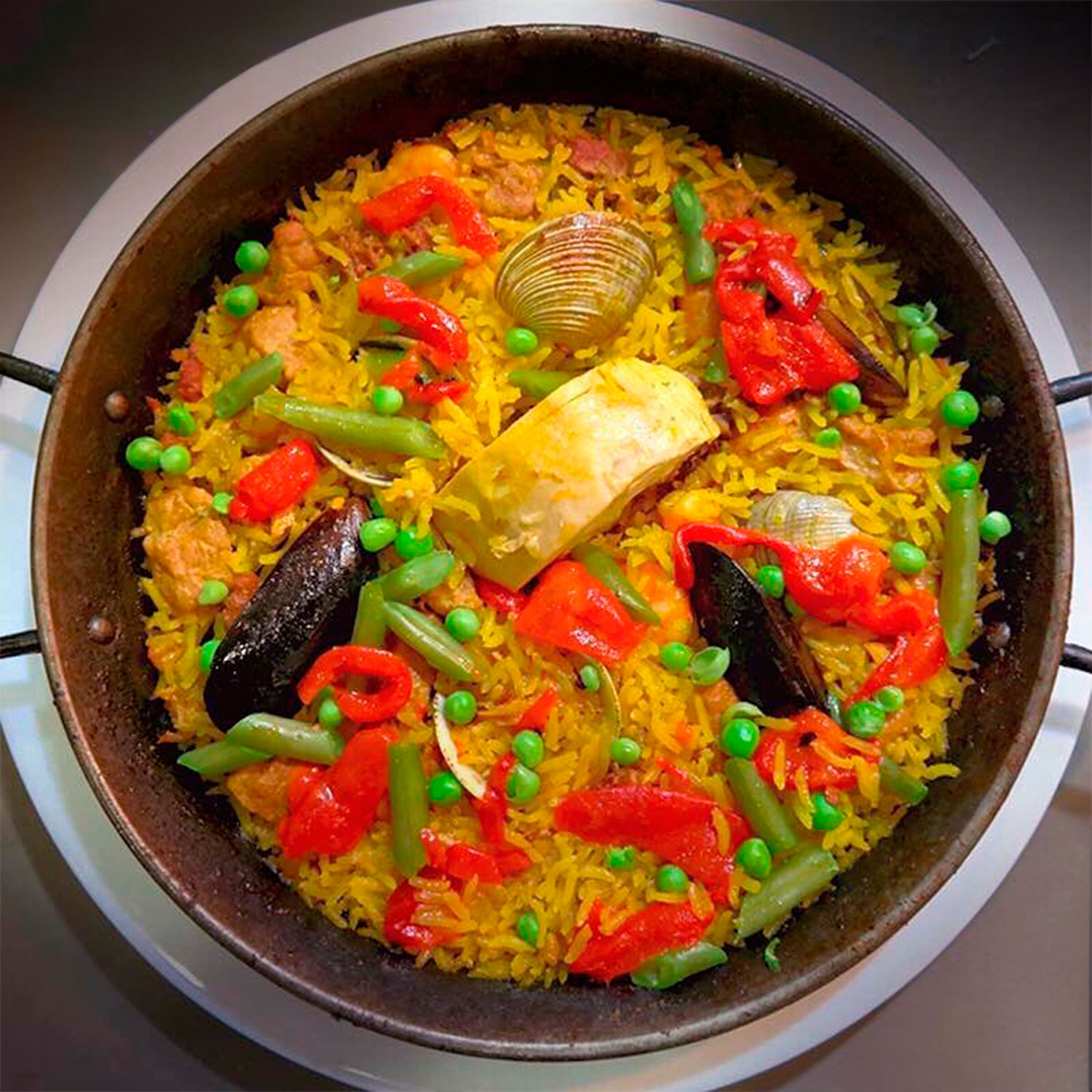 La mejor paella en Guria.